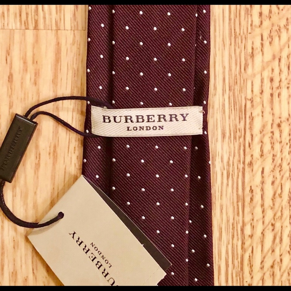 Burberry Tie.